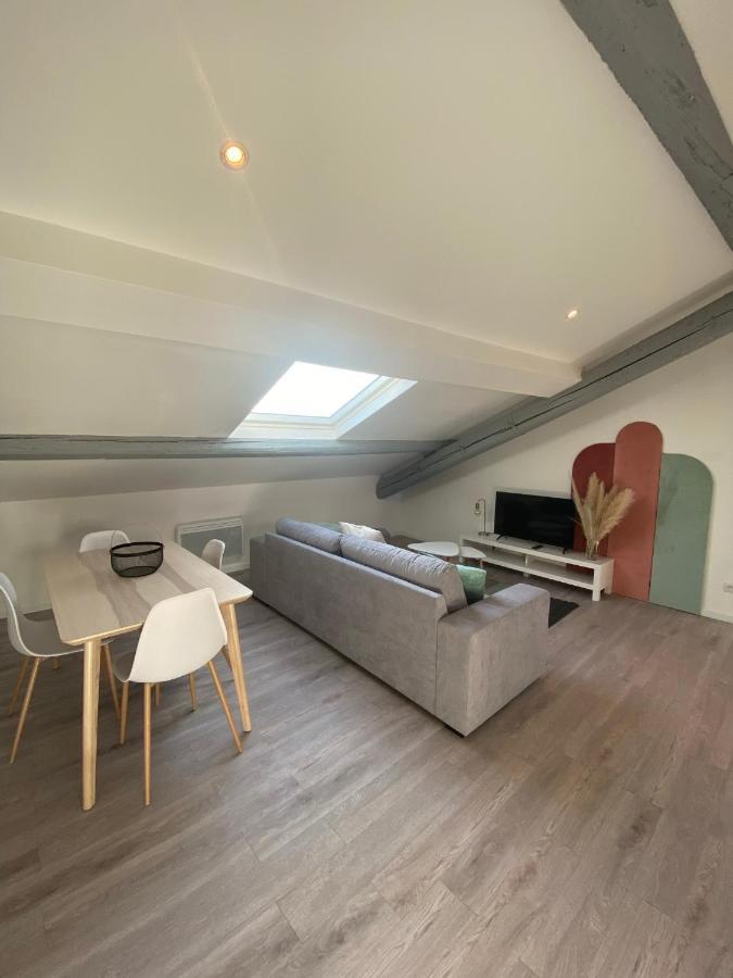 Liberte 1 - T2 Proche Gare Et Centre Commercial Polygone- Beziers- Wifi- Tv Connecte ภายนอก รูปภาพ